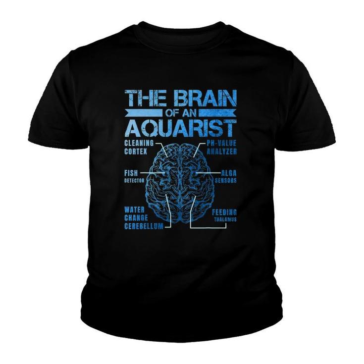 Brain Of A Aquarist For A Fish Aquarium Youth T-shirt