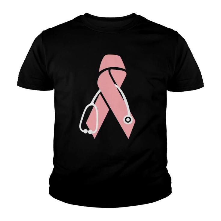 Breast Cancer Awareness Gift For Doctor Nurse Youth T-shirt