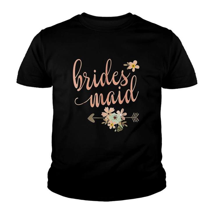 Bridesmaid Wedding Party Youth T-shirt