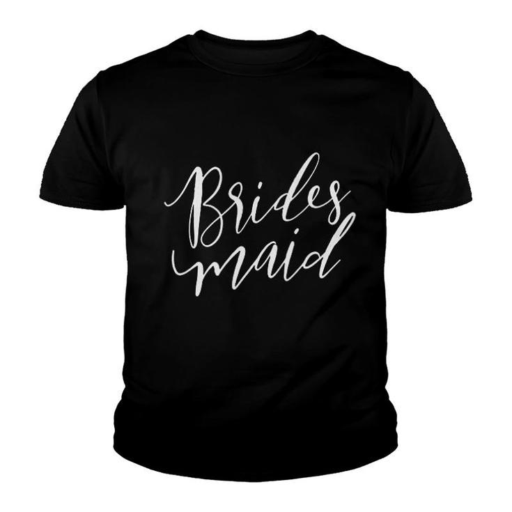 Bridesmaid Wedding Youth T-shirt