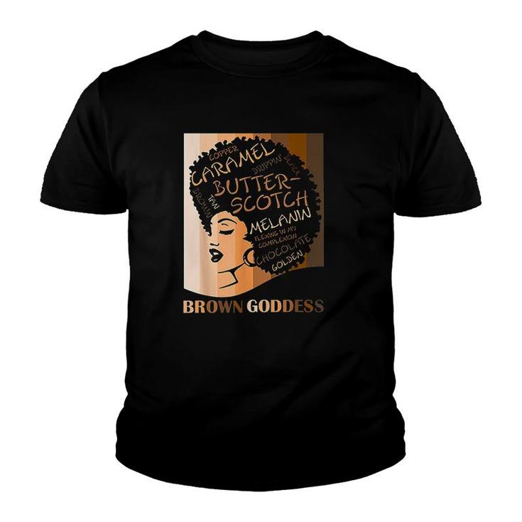 Brown Goddess Youth T-shirt
