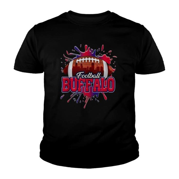 Buffalo Football  Retro Vintage New York Bill  Youth T-shirt