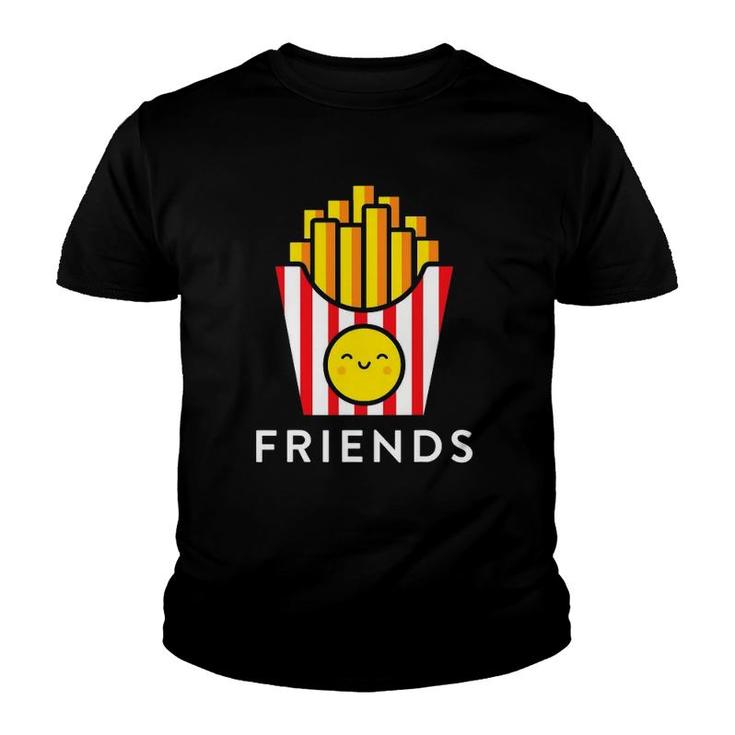 Burger Fries Best Friend - Matching Bff Outfits Tee Youth T-shirt