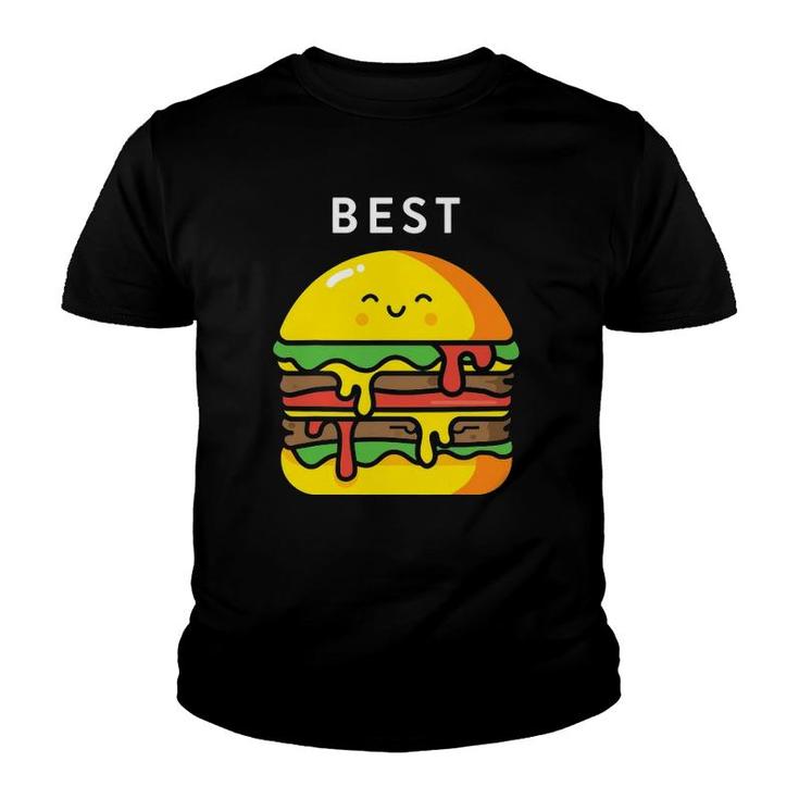 Burger Fries Best Friend S Matching Bff Outfits Tees Youth T-shirt
