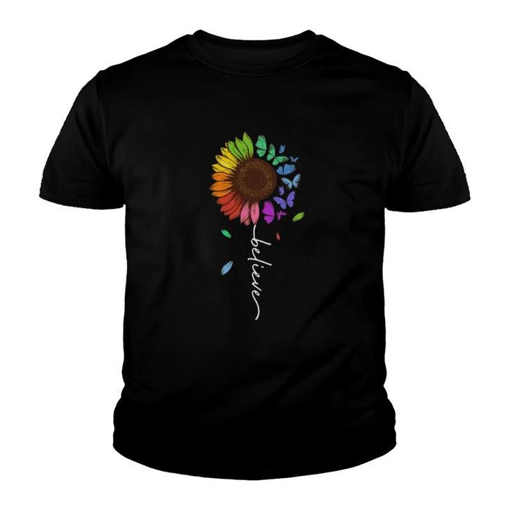 Butterfly Believe Youth T-shirt