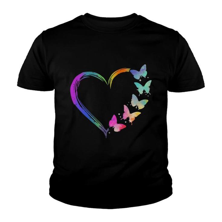 Butterfly Heart Youth T-shirt