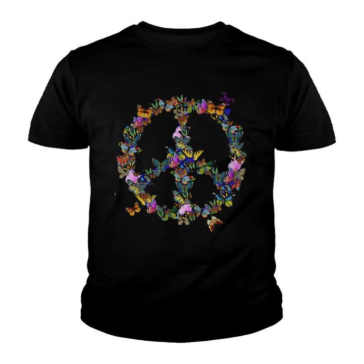 Butterfly Peace Youth T-shirt