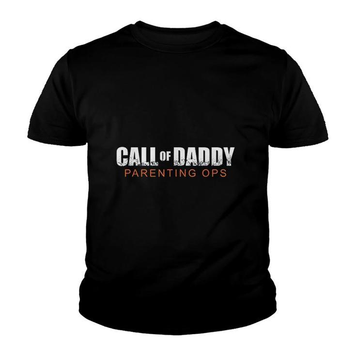Call Of Dad Parenting Ops Youth T-shirt