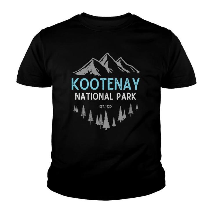 Canadian Rocky Mountains Kootenay National Park Bc Youth T-shirt