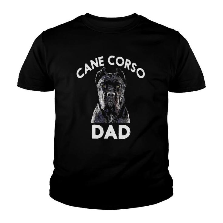 Cane Corso Dad Pet Lover Father's Day Youth T-shirt