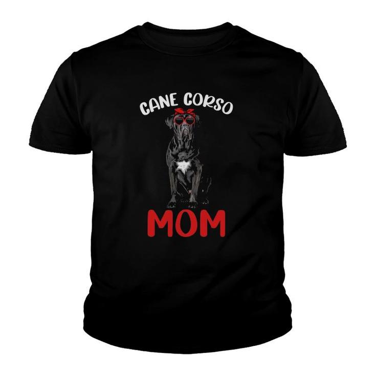 Cane Corso Mom Mama Cane Corso Dog Lover Owner Women Cute  Youth T-shirt