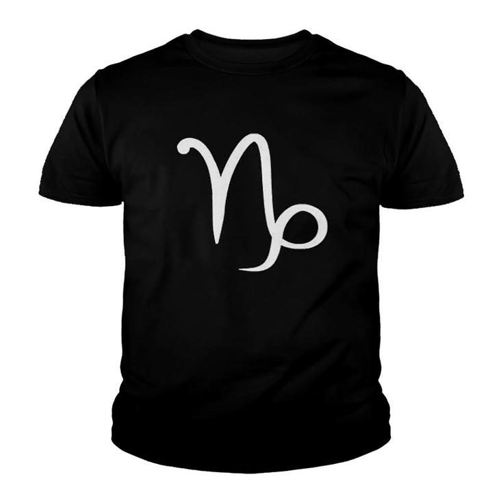 Capricorn Zodiac Astrology Youth T-shirt