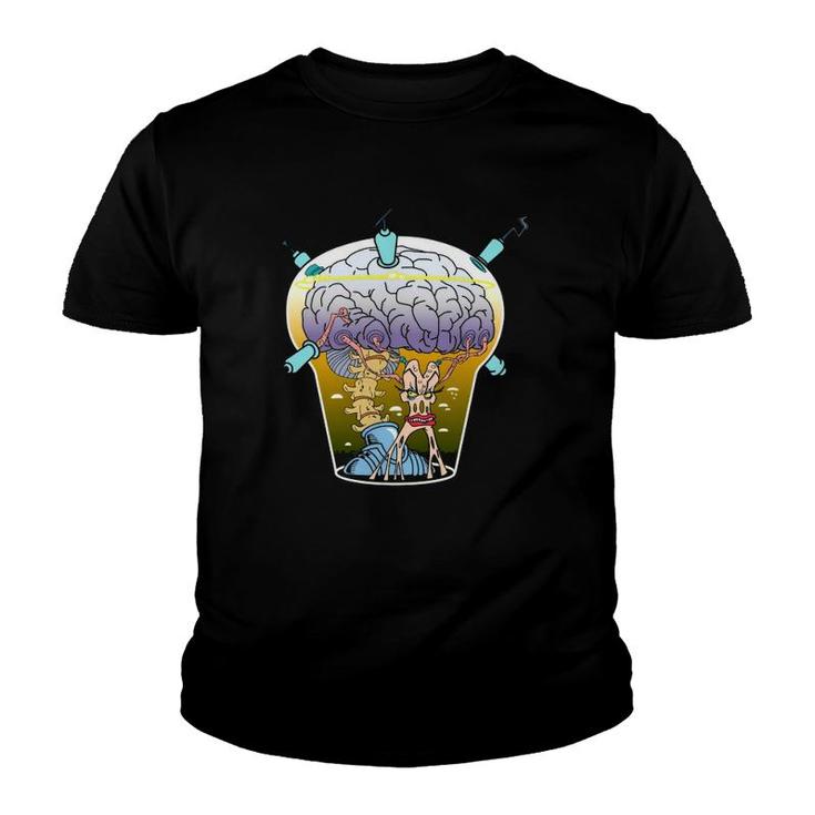 Captain N Mother Brain Unisex Youth T-shirt