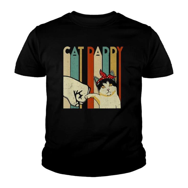 Cats 365 Cat Daddy Men Gift Retro Funny Cats Youth T-shirt