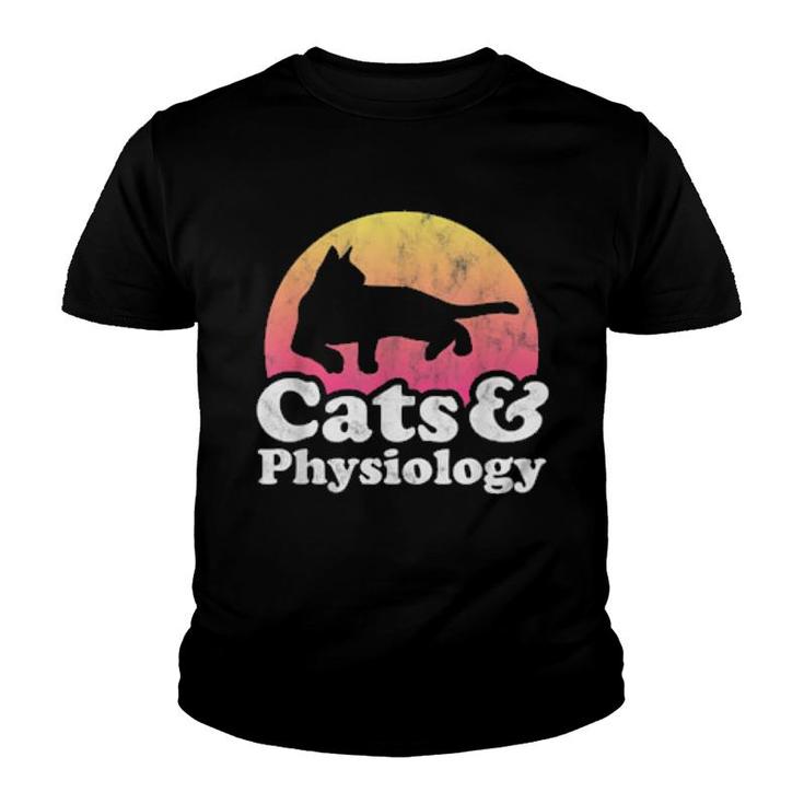 Cats And Physiology's Or's Cat  Youth T-shirt