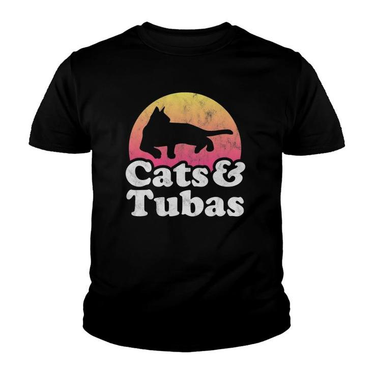 Cats And Tubas Men's Or Women's Cat And Tuba Youth T-shirt