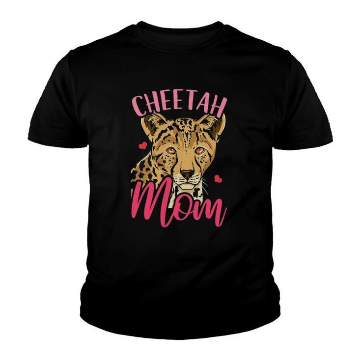 Cheetah Mom Mother's Day Cheetahs Youth T-shirt