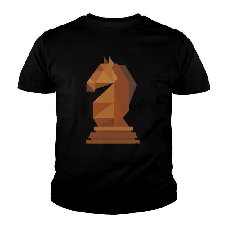 Chess Knight Cool Retro Gift Chess Player Youth T-shirt