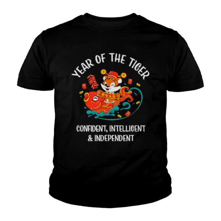 Chinese New Year Of The Tiger 2022  Youth T-shirt