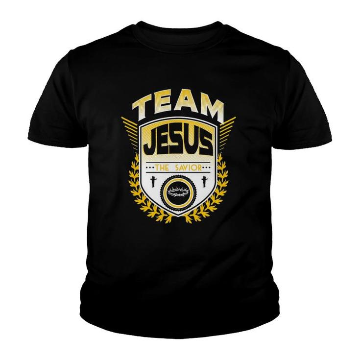 Christian Team Jesus The Savior Youth T-shirt