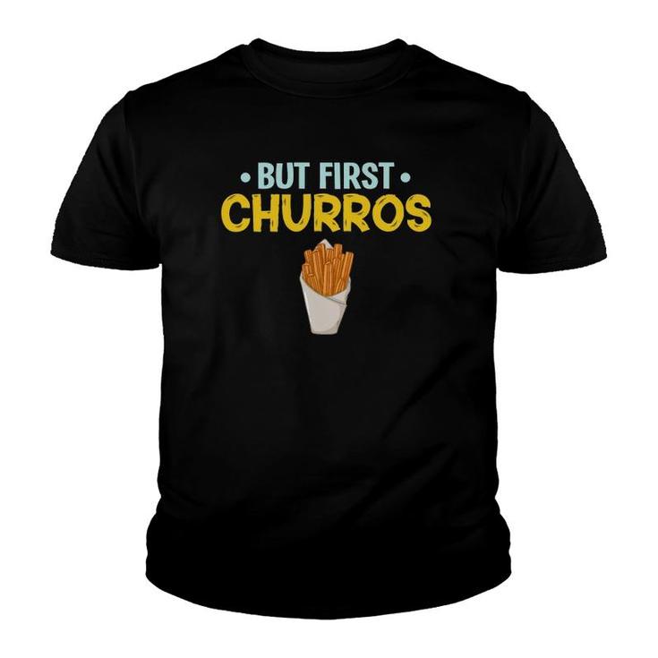 Churro Recipes Maker Mexican Cuisine Youth T-shirt