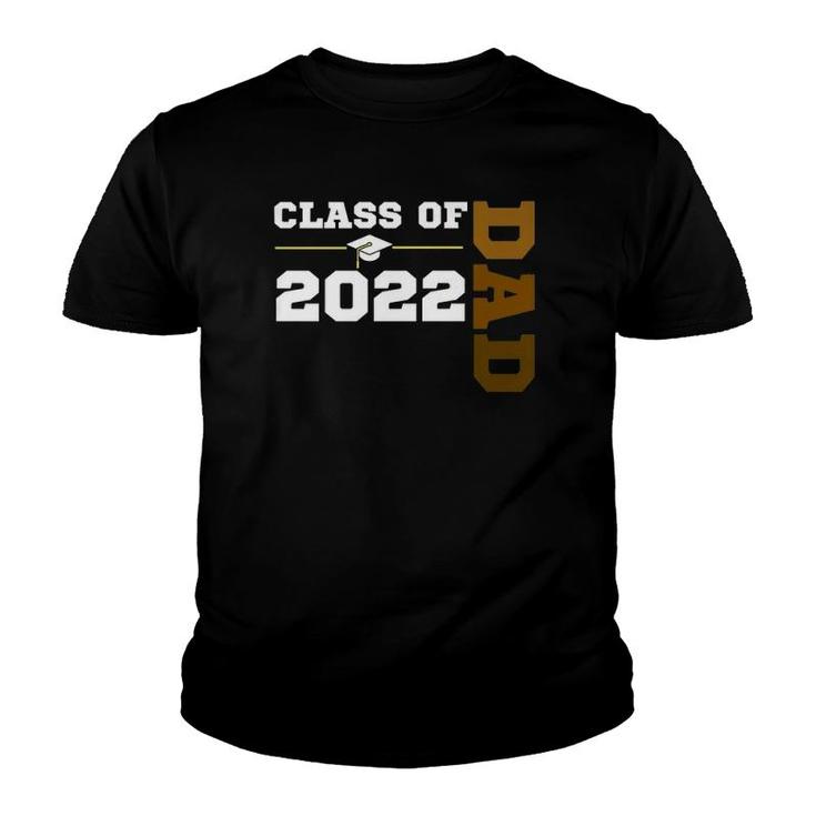 Class Of 2022 Senior Class Grad Proud Dad Melanin Hbcu Color Youth T-shirt