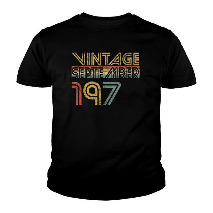 Classic 43Rd Birthday Gifts 43 Years Vintage September 1979 Ver2 Youth T-shirt