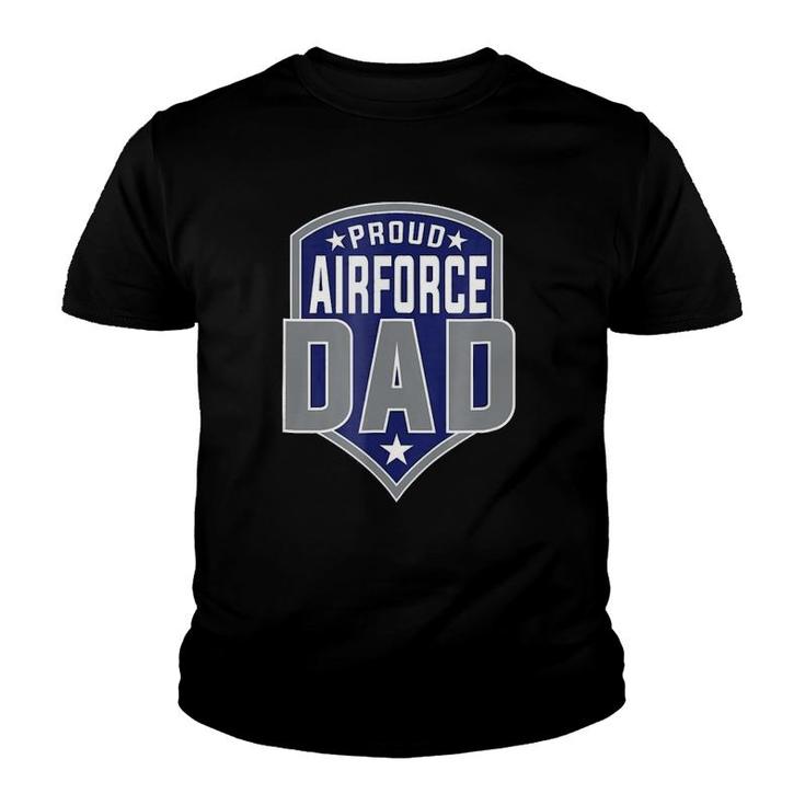 Classic Proud Airforce Dad Youth T-shirt