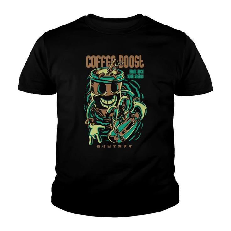 Coffe Boost Youth T-shirt