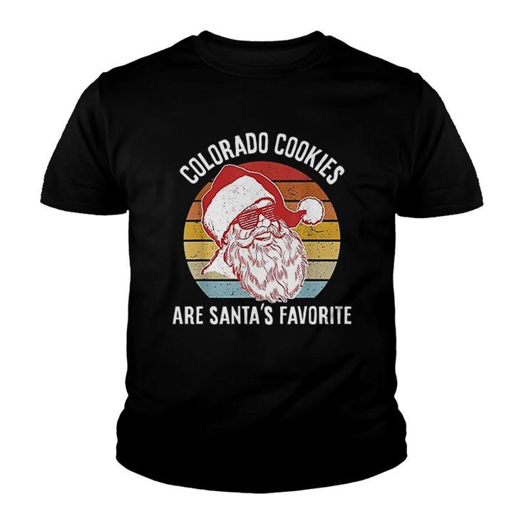 Colorado Cookies Are Santas Favorite Youth T-shirt