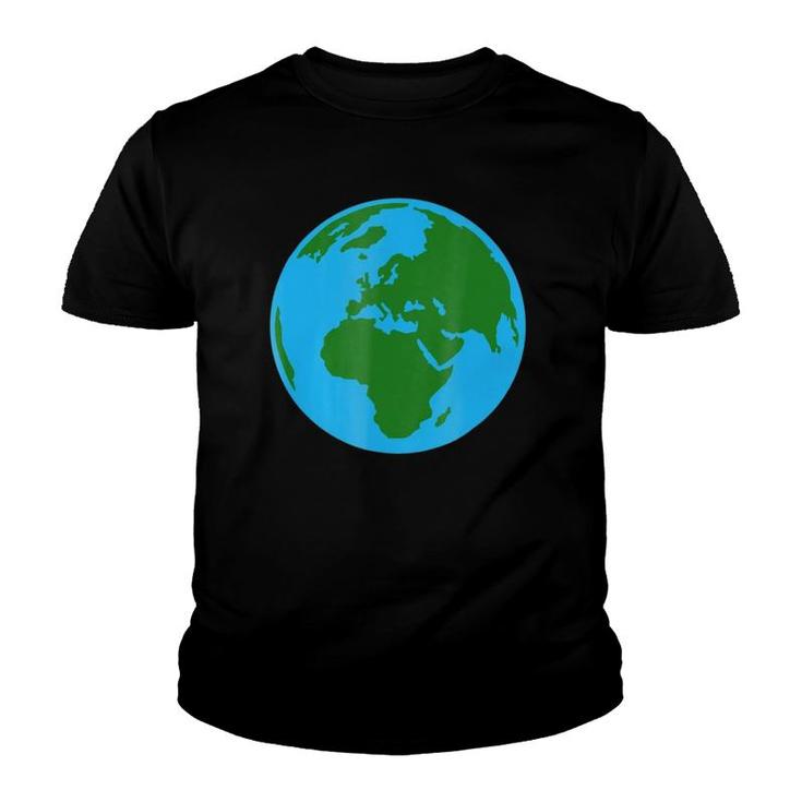 Colored Globe Earth Day Youth T-shirt