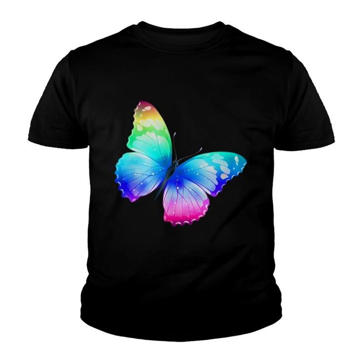 Colorful Butterfly Youth T-shirt