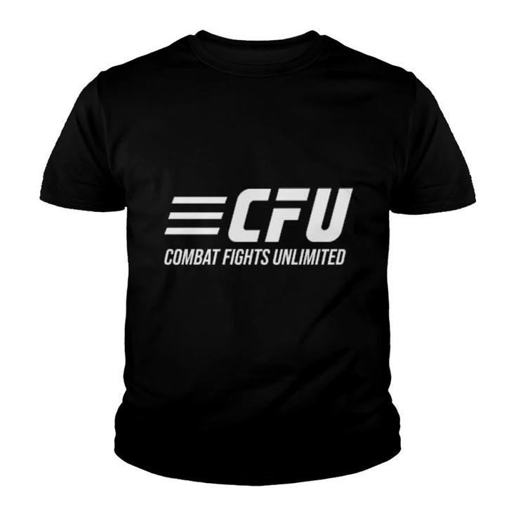 Combat Fights Unlimited  Youth T-shirt
