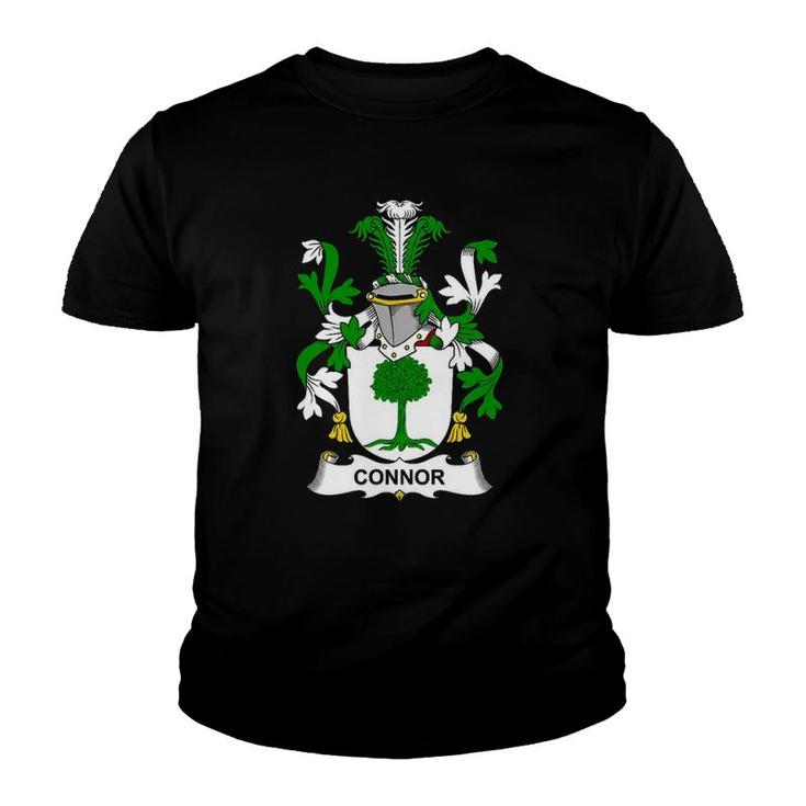 Connor Coat Of Arms Family Crest Youth T-shirt