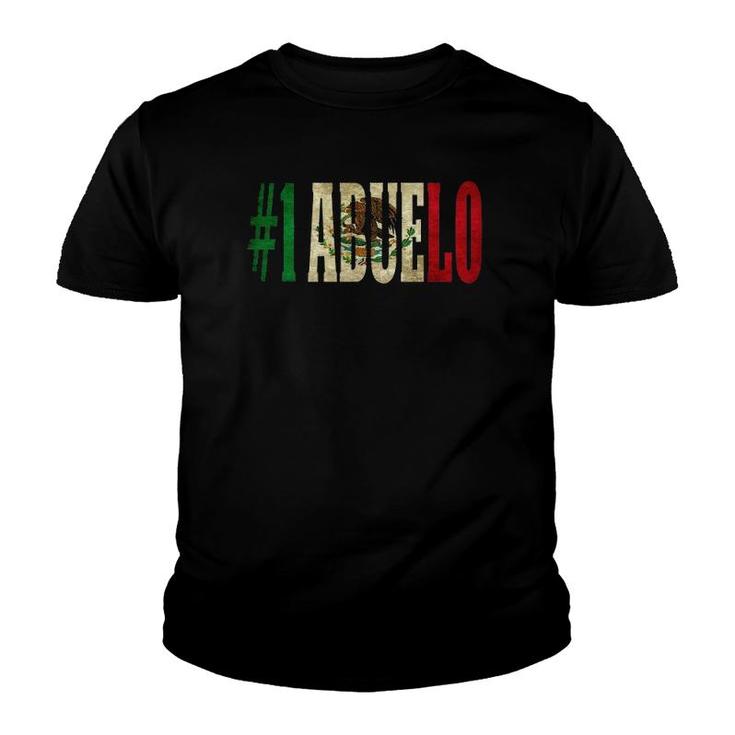 Cool Abuelo Gift Mexican  For Mexican Flag Youth T-shirt