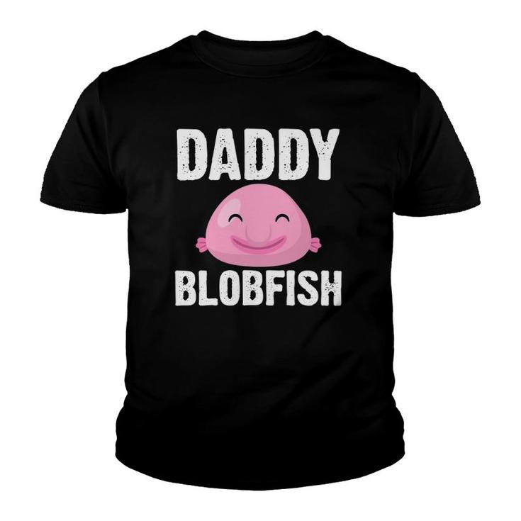 Cool Blobfish Design For Men Dad Fishermen Sea Animal Youth T-shirt