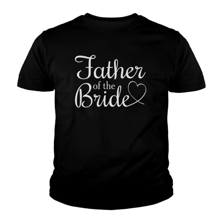 Cool Father Of The Bride Youth T-shirt