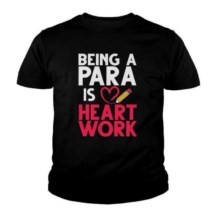 Cool Paraprofessional For Men Women Para Pro Youth T-shirt