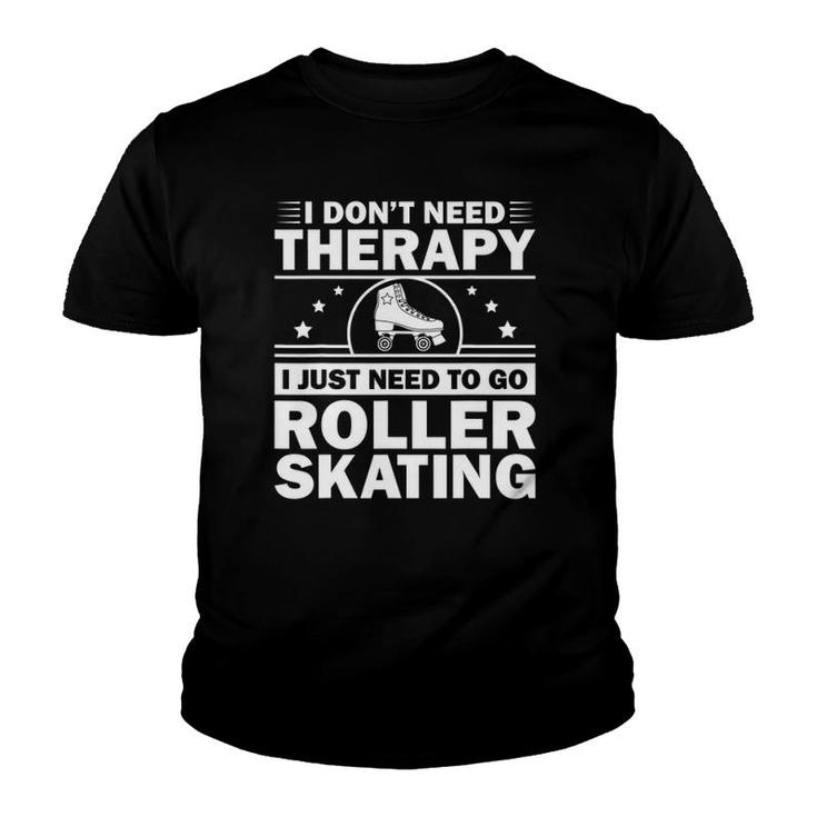 Cool Roller Skating For Men Women Roller Derby Inline Skate Youth T-shirt