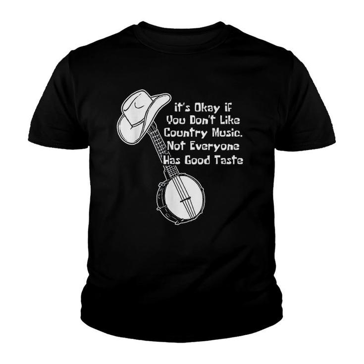 Country Music Singer Or Composer Youth T-shirt