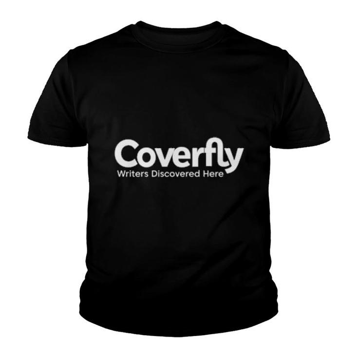 Coverfly Writers Discovered Here  Youth T-shirt
