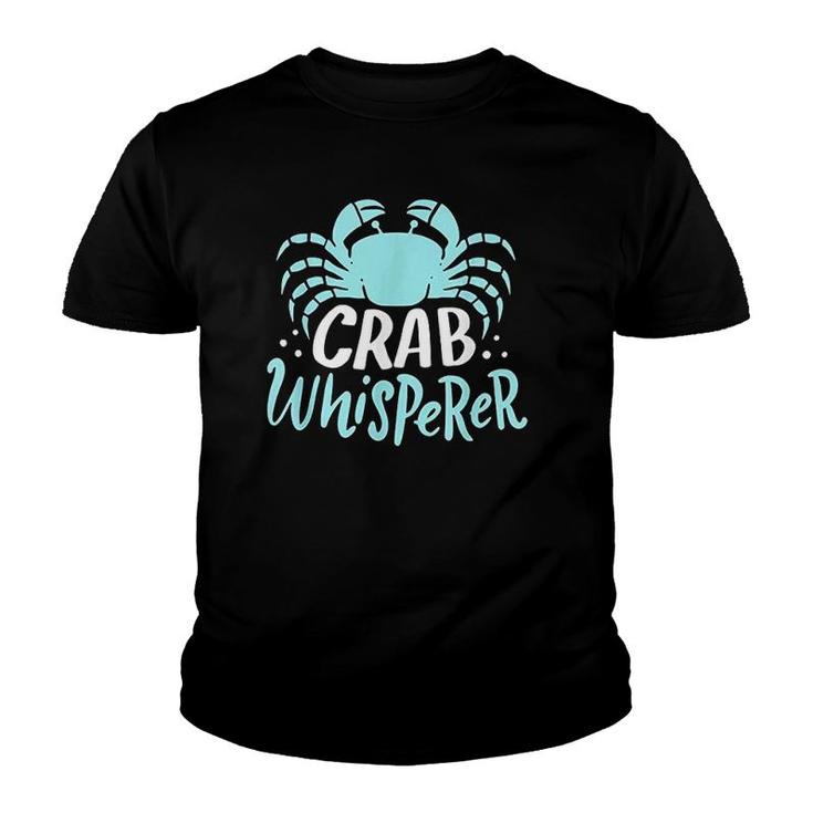 Crabbing Crab Whisperer For Crabbing Youth T-shirt
