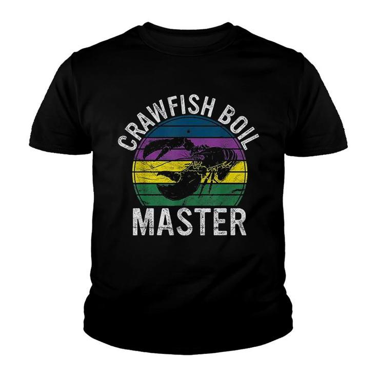Crawfish Boil Master Gift Crab Costume Youth T-shirt
