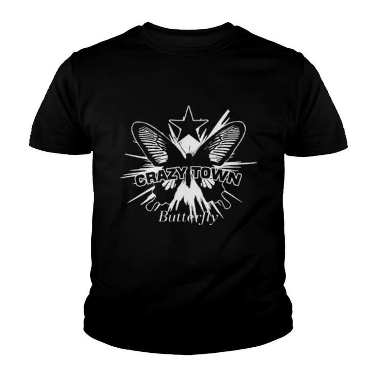 Crazy Town Butterfly   Youth T-shirt