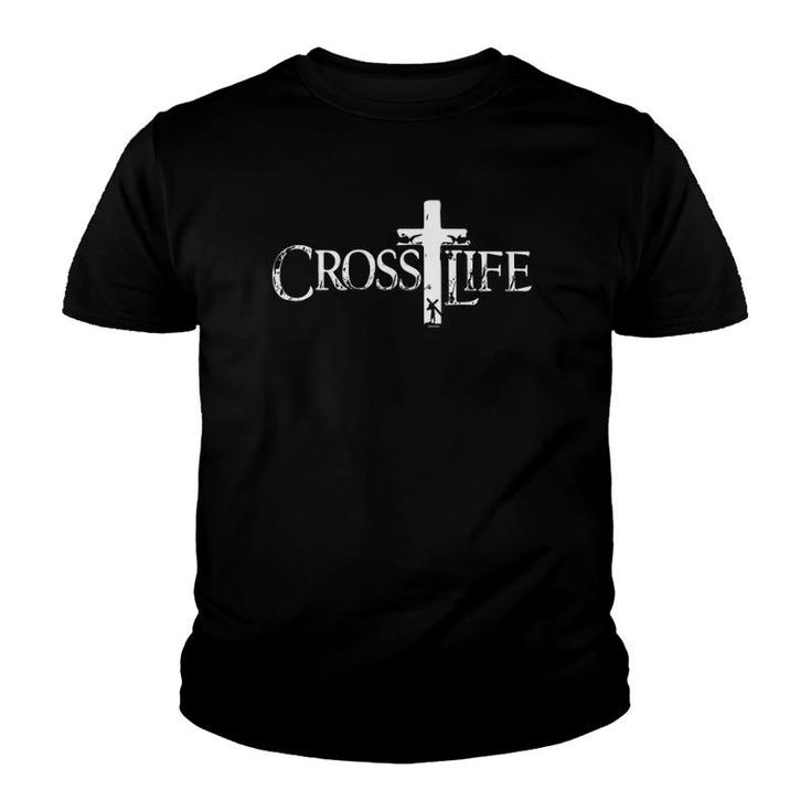 Cross Life Take Up Your Cross Christian Youth T-shirt