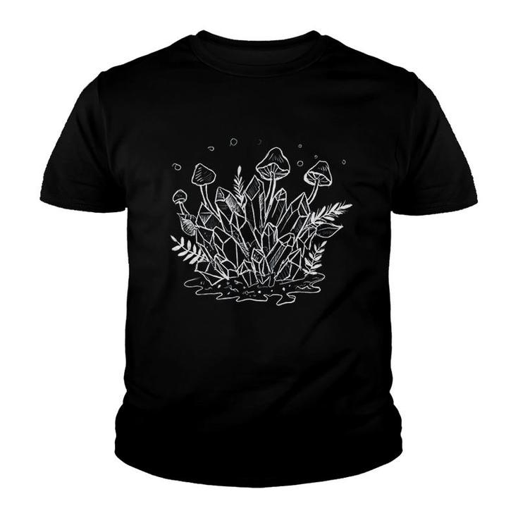 Crystals Plants Witchy Youth T-shirt