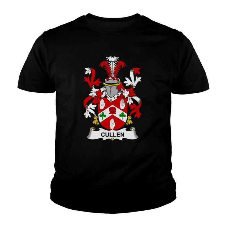 Cullen Coat Of Arms Family Crest Youth T-shirt