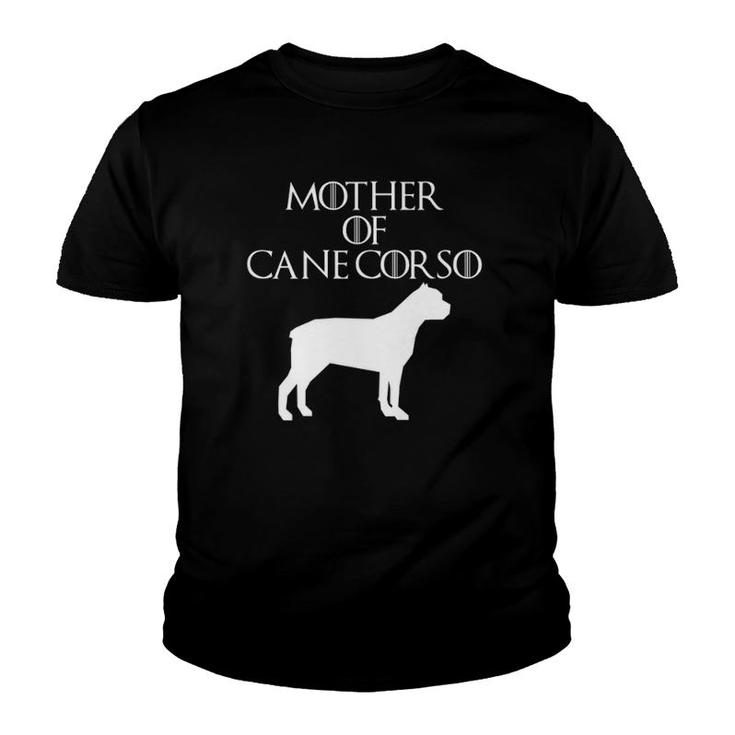 Cute & Unique White Mother Of Cane Corso E010606 Youth T-shirt