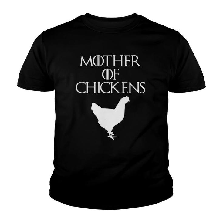 Cute & Unique White Mother Of Chickens E010362 Ver2 Youth T-shirt