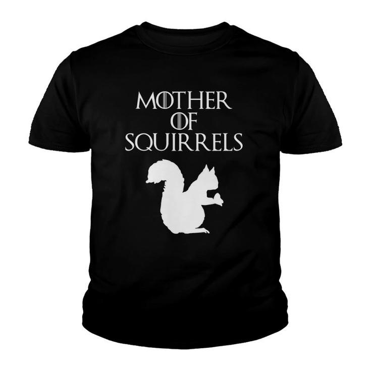 Cute & Unique White Mother Of Squirrels E010518 Youth T-shirt